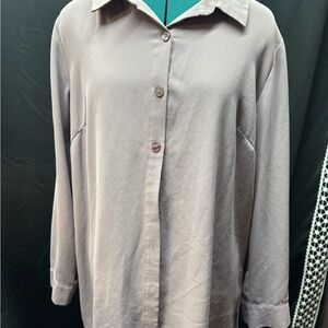 Joan Rivers Elegant Gray Top